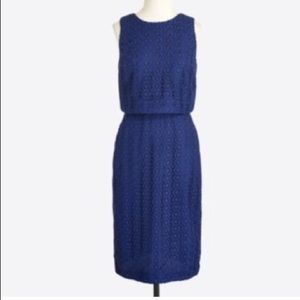 Jcrew factory tiered eyelet dress